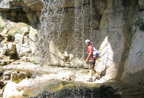 Via Ferrata Sportive, La Doria dès 13 ans